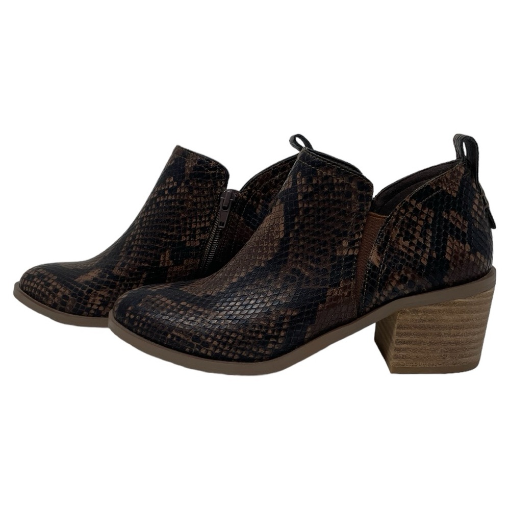 Steve Madden Rader faux snakeskin Booties NWOB - Picture 2 of 6